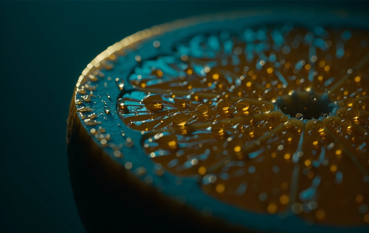 Essenza naturale di agrumi per il metabolismo